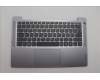 Lenovo 5CB1N94666 C-Cover with keyboard, Italian, Arctic Grey, Non-Backlight, UK