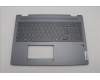 Lenovo 5CB1N95087 C-Cover with keyboard, Switzerland, Luna Grey, Fingerprint, UK