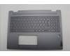 Lenovo 5CB1N95089 C-Cover with keyboard, Czech Slovakian, Luna Grey, Fingerprint, UK