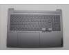 Lenovo 5CB1N95051 C-Cover with keyboard, Russian, Arctic Grey, US