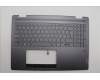 Lenovo 5CB1N95144 C-Cover with keyboard, Spanish, Storm Grey, FingerPrint, UK