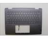 Lenovo 5CB1N95765 C-Cover with keyboard, German, Storm Grey, FingerPrint, UK