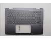 Lenovo 5CB1N95772 C-Cover with keyboard, Switzerland, Storm Grey, FingerPrint, UK