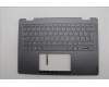 Lenovo 5CB1N96845 C-Cover with keyboard, French, Storm Grey, Non-Fingerprint, US