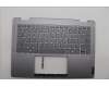 Lenovo 5CB1N96860 C-Cover with keyboard, Portuguese, Arctic Grey, FingerPrint, UK