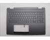 Lenovo 5CB1N95171 C-Cover with keyboard, Nordic, Storm Grey, Non-FingerPrint, UK