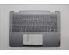 Lenovo 5CB1N96885 C-Cover with keyboard, Hungarian, Arctic Grey, Non-FingerPrint, UK