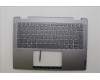 Lenovo 5CB1N96953 C-Cover with keyboard, French, Arctic Grey, Non-FingerPrint, US