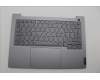 Lenovo 5CB1P00820 C-Cover with keyboard, French Arabic, Arctic Grey, Backlight, UK