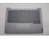 Lenovo 5CB1P00825 C-Cover with keyboard, Hungarian, Arctic Grey, Backlight, UK