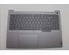 Lenovo 5CB1P01064 C-Cover with keyboard, Ukraine, Arctic Grey, Backlight, US