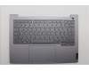 Lenovo 5CB1P01121 C-Cover with keyboard, Bulgarian, Arctic Grey, Backlight, UK