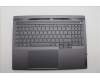 Lenovo 5CB1P31177 C-Cover with keyboard, Arabic, Storm Grey, w/Screw, US