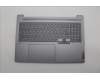 Lenovo 5CB1P31491 C-Cover with keyboard, Belgian, Arctic Grey, UK