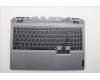 Lenovo 5CB1P43436 C-Cover with keyboard, Belgian, RGB Backlight, UK