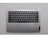 Lenovo 5CB1P49457 C-Cover with keyboard, Italian, Cloud Grey, Non-Backlight, FingerPrint, UK
