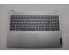 Lenovo 5CB1P33479 C-Cover with keyboard, Hebrew, Cloud Grey, Backlight, Non-FingerPrint, US