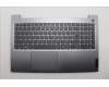 Lenovo 5CB1P55820 C-Cover with keyboard, French, Luna Grey, Non-Fingerprint, US