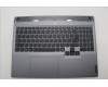 Lenovo 5CB1P55485 C-Cover with keyboard, Hebrew, Luna Grey, RGB Backlight, US