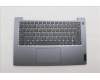 Lenovo 5CB1P73450 C-Cover with keyboard, UK English, Luna Grey, Non-Fingerprint, UK