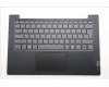 Lenovo 5CB1P73686 C-Cover with keyboard, Hungarian, Black, Non-Fingerprint, UK
