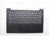 Lenovo 5CB1P73687 C-Cover with keyboard, Italian, Black, Non-Fingerprint, UK