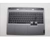 Lenovo 5CB1P55531 C-Cover with keyboard, Turkish, Luna Grey, RGB Backlight, UK