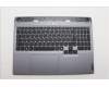 Lenovo 5CB1P55671 C-Cover with keyboard, French Arabic, Luna Grey, RGB Backlight, UK