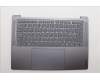 Lenovo 5CB1P74766 C-Cover with keyboard, Nordic, Luna Grey, Puresight Logo, UK