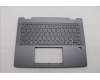 Lenovo 5CB1Q43240 C-Cover with keyboard, Arabic, Luna Grey, Fingerprint, US