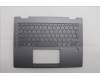 Lenovo 5CB1Q43249 C-Cover with keyboard, Slovenian, Luna Grey, Fingerprint, UK