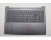 Lenovo 5CB1R07758 C-Cover with keyboard, Ukraine, Luna Grey, Backlight, 3CELL, US