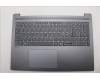 Lenovo 5CB1R07778 C-Cover with keyboard, Nordic, Luna Grey, Non-Backlight, 3CELL, UK