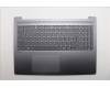 Lenovo 5CB1R07787 C-Cover with keyboard, UK English, Luna Grey, Non-Backlight, 3CELL, UK