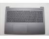 Lenovo 5CB1R07936 C-Cover with keyboard, US English Euro, Luna Grey, Non-Backlight, 4CELL, US