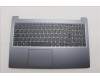 Lenovo 5CB1Q43302 C-Cover with keyboard, French, Luna Grey, Non-Backlight, US
