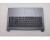 Lenovo 5CB1Q43318 C-Cover with keyboard, Ukraine, Luna Grey, Non-Backlight, US