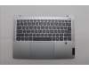 Lenovo 5CB1Q43328 C-Cover with AI keyboard, US English Euro, Cloud Grey, Backlight, Fingerprint, US