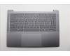 Lenovo 5CB1Q64108 C-Cover with keyboard, Switzerland, Luna Grey, Non-Backlight, UK