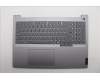 Lenovo 5CB1R08871 C-Cover with keyboard, Greek, Arctic Grey, Backlight, H-series, US