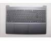 Lenovo 5CB1R22372 C-Cover with keyboard, German, Luna Grey, Non-Backlight, UK
