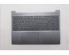 Lenovo 5CB1R22407 C-Cover with keyboard, Ukraine, Luna Grey, Non-Backlight, US