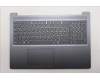 Lenovo 5CB1R27677 C-Cover with keyboard, German, Luna Grey, Non-Backlight, UK