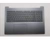 Lenovo 5CB1R27685 C-Cover with keyboard, Nordic, Luna Grey, Non-Backlight, UK