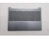 Lenovo 5CB1R27812 C-Cover with keyboard, Belgian, Luna Grey, Backlight, UK
