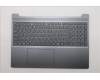 Lenovo 5CB1R27814 C-Cover with keyboard, Bulgarian, Luna Grey, Backlight, UK