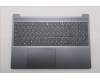 Lenovo 5CB1R27817 C-Cover with keyboard, French, Luna Grey, Backlight, US