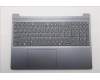 Lenovo 5CB1R27884 C-Cover with keyboard, Italian, Luna Grey, Non-Backlight, UK