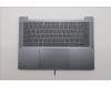 Lenovo 5CB1R29710 C-Cover with keyboard, Switzerland, Luna Grey, Backlight, UK