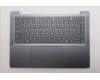 Lenovo 5CB1R29774 C-Cover with keyboard, UK English, Luna Grey, Non-Backlight, UK